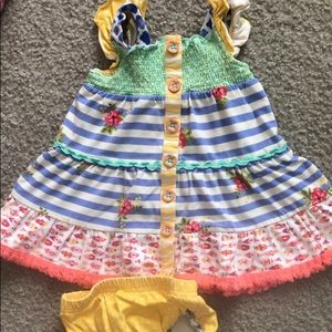 Matilda Jane bread with matching bloomers